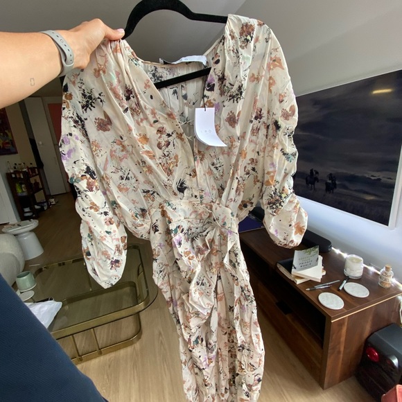 IRO MURA FLORAL PRINTED MINI DRESS - Picture 5 of 6